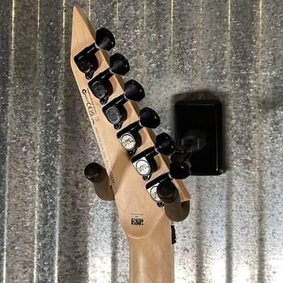 ESP LTD MH-203QM See Thru Blue Quilt Top Guitar MH203QMSTB #2634 Used image 4
