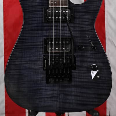 ESP LTD M-200 FM - See Thru Black image 2