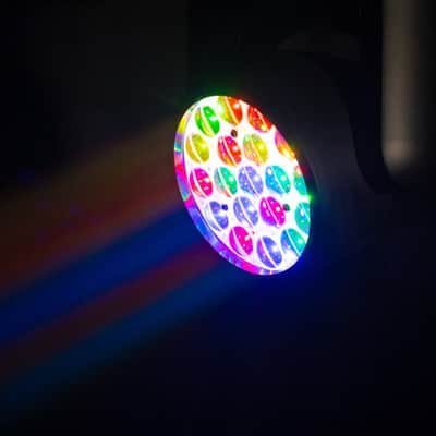 American DJ Vizi Pix Z19 RGBL LED Moving Head Light+Fog/Smoke Machine w/ LED's image 11