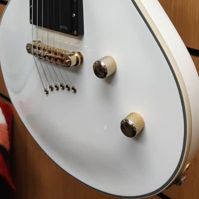 Dean Deceiver (White) w/ EMG Pickups image 4