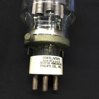 PHILIPS VT 129 304TL Linear Amplifier HAM Radio Low MU TRIODE Vacuum Tube W.8822 image 1