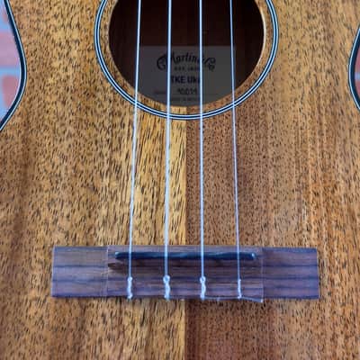 Martin TKE Solid Koa Tenor Acoustic-electric Ukulele - Natural Gloss image 5