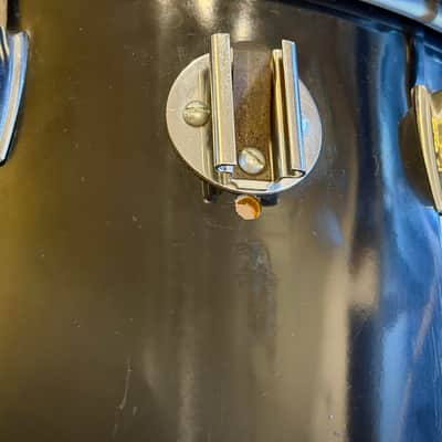Ludwig 16" Concert Tom 1970's  - Black Cortex image 4