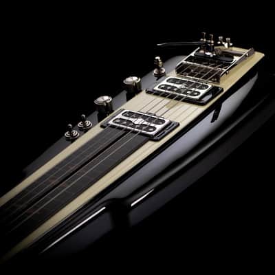 Duesenberg Fairytale Split King Edition Lap Steel in Black and Ivory image 2