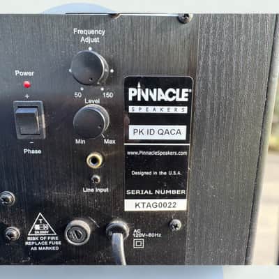 Pinnacle PK ID QACA Subwoofer 10" Powered Sub Home Theater Bass Audio Black image 6