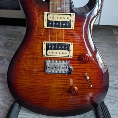 PRS SE Custom 24-Fresh Fretwork! - Tobacco Sunburst image 2