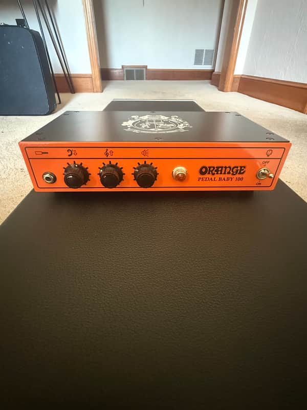 Orange Pedal Baby 100 100-Watt Power Amplifier 2019 - Present - Orange image 1