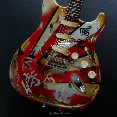 Fender Stratocaster Kamikaze Series 2nd Edition by EGC Aged heavy Relic image 4