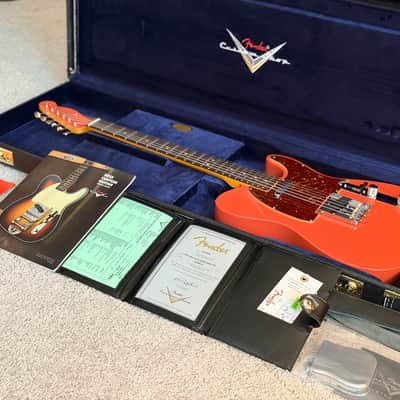 Fender W25 Custom Shop 1963 Telecaster 2025 - Tahitian Coral - 7.4lbs image 18