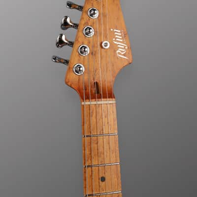 Rufini Guitars Zyco - Bianco Neve (aka Snow White) - Birdseye Maple. NEW. (Authorized Dealer) image 10