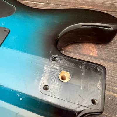 1984 FERNANDES FST-115 HH Stratocaster Type Alder Body Blue Black Sunburst Japan image 20