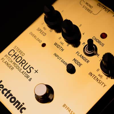 Special Edition! TC Electronic SCF GOLD SE Stereo Chorus Flanger Pedal with 3 modulation modes image 6