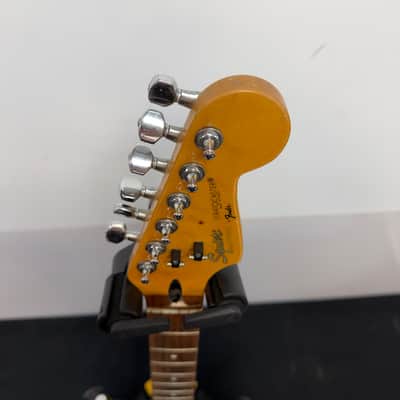 Vintage Squier Strat Stratocaster Electric Guitar Made in Korea For Parts or Repair 1987 image 2