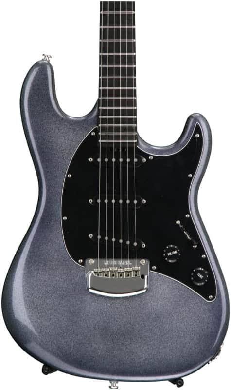 Ernie Ball Music Man Cutlass - Starry Night, Natural Headstock image 1