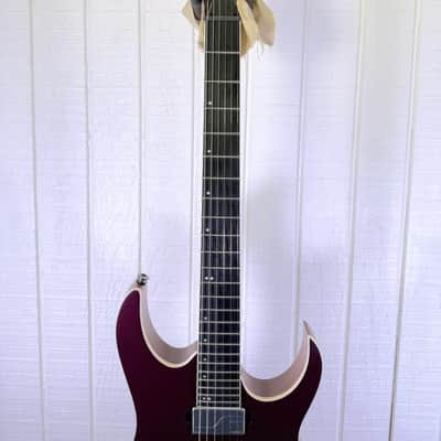 Ibanez Prestige RG5121 - Burgundy Metallic Flat image 3