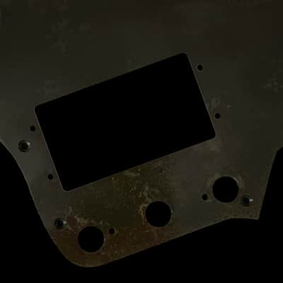 Made-to-Order - Statuary Bronze Brass - Wide Range Humbucker USA Jaguar AVRI 60s Pickguard Scratchplate for Fender image 3