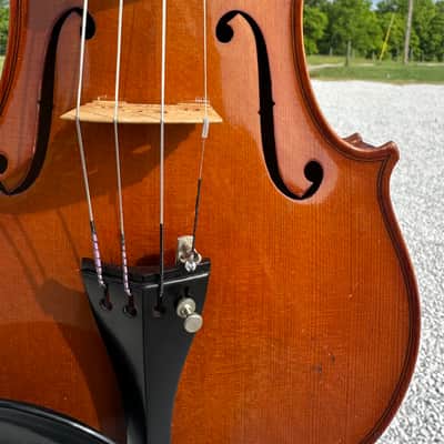Gustave Fedor Heberlein Stradivarius 1925 Old Violin image 13