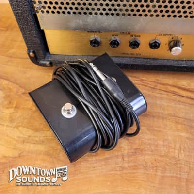 1980s Made in UK Marshall JCM 800 Lead Series Model 2210 100-Watt Master Volume Head with Reverb with Two-Button Footswitch, Switchable Ohms/Voltage image 7