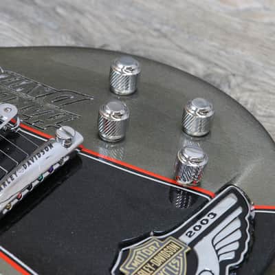 One Of A Kind! Gibson Les Paul Custom Harley Davidson in Silver image 15