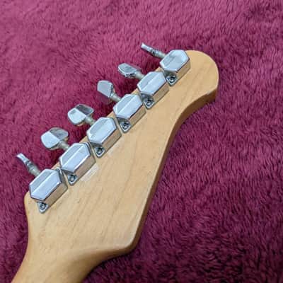 Arbor 416L-MR Lefty Strat copy 1980s - Metallic Red - Made in Korea image 8