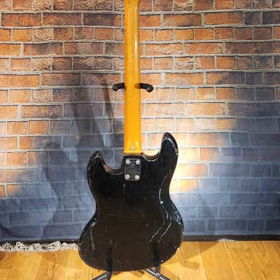 Vintage 1960s Kingston Bass Guitar Sunburst - New Wiring & Fret Level image 18