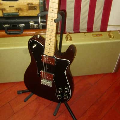 2013 Fender 72 Telecaster Deluxe (1972 Reissue) Walnut w/ Hardshell Case image 2