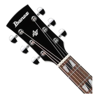 Used Ibanez AJ70M2E Acoustic-Electric Guitar - Pearl White High Gloss image 4