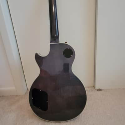 Epiphone Les Paul Custom Center-Exclusive Electric Guitar - Quilt Top Ocean Blue image 9