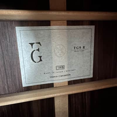 Yamaha FG9 R 2025 - Present - Natural image 4