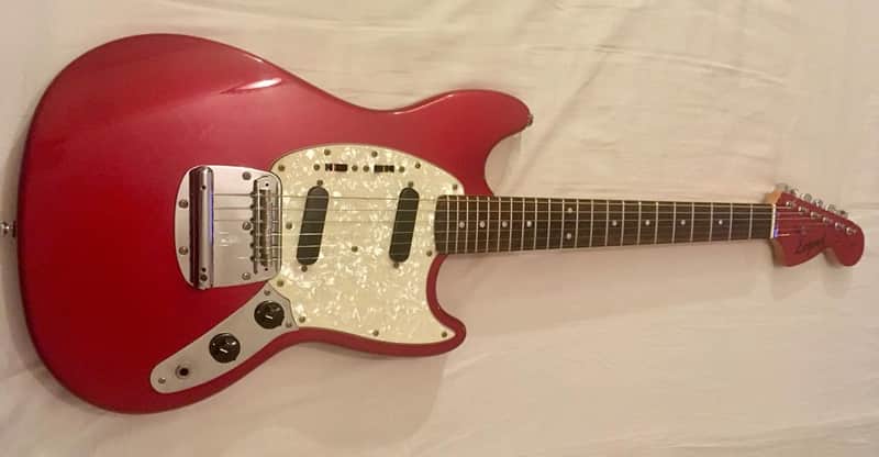 Legend Mustang By Aria Pro ii Made In Korea 90s Candy Apple Red