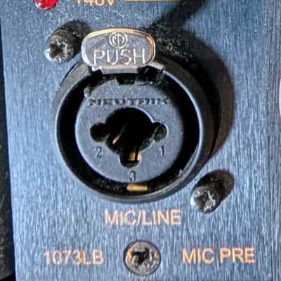 AMS Neve 1073LB 500 Series Mic Preamp Module 2010s - Blue image 2
