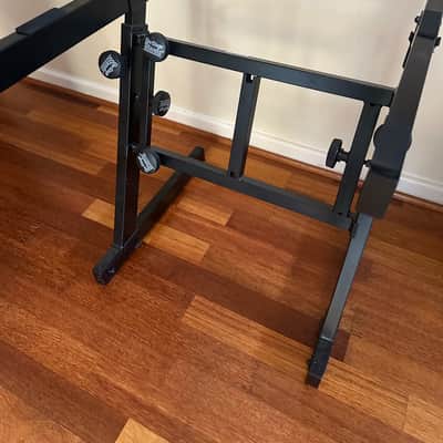 On-Stage KS7350 Pro Heavy-Duty Folding Z-Stand Keyboard Stand 2010s - Black image 12