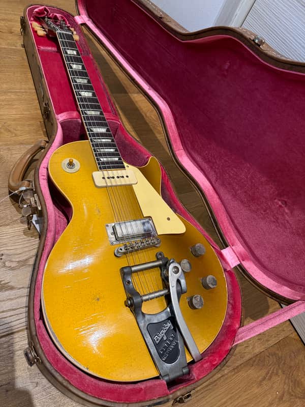 Gibson ’56 Murphy Lab Ultra Heavy Aged Les Paul GoldtopGibson Les Paul  - Goldtop image 1