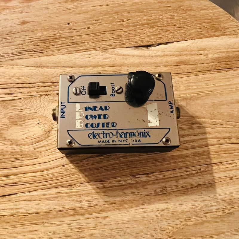 1970s Electro-Harmonix LPB-1 Linear Power Booster Silver