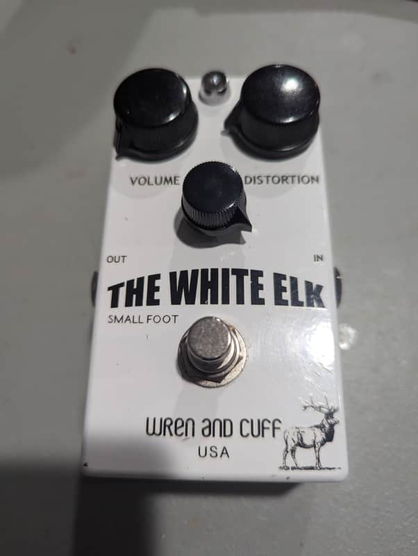 Wren and Cuff The White Elk Super Fuzz Sustainer 2010s - White image 1