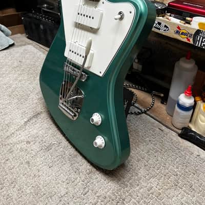 Redeemed Guitars DeVille 2024 - Inverness Green, Jazzmaster meets non-reverse Firebird image 6