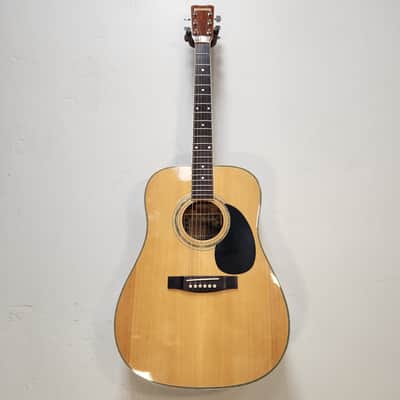 1980s Hohner Leyanda Line HMW-600N Dreadnought w/ Original Soft Shell Case image 3