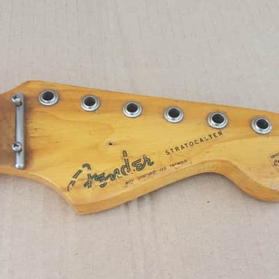 1982 FENDER '62 AVRI FULLERTON STRATOCASTER NECK - made in USA image 4