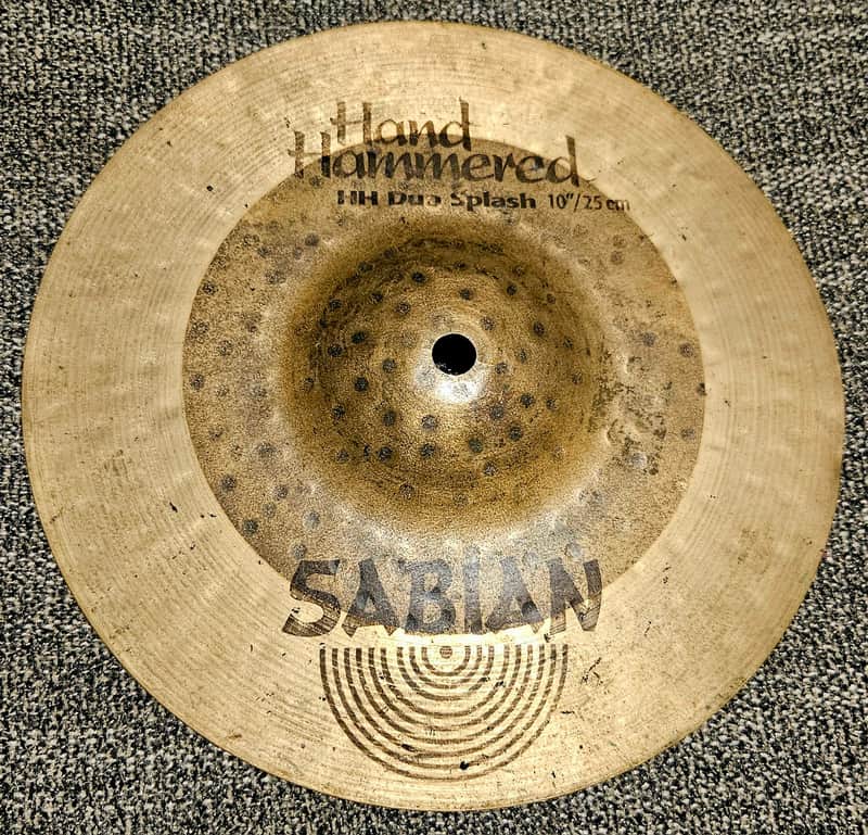 Sabian 10" HH Hand Hammered Duo Splash Cymbal
