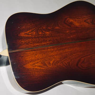 Alvarez Acoustic 5020 Sunburst Made in Japan Low Action 1980 image 8
