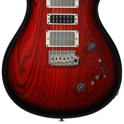 PRS Swamp Ash Special Electric Guitar - Scarlet Smokeburst with Maple Fingerboard image 2