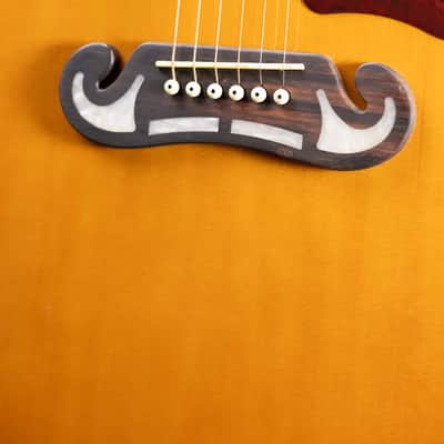 Epiphone J-200 Studio Acoustic/Electric Guitar - Antique Natural image 12
