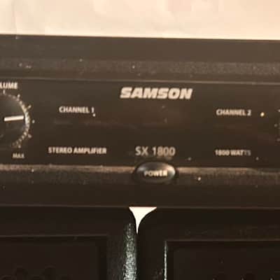Pair of JBL MPro 415 Monitors w/ Samson SX-1800 pwr Amp & Spkr cables image 7