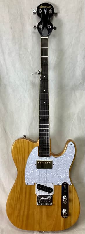 MORTone Electric Banjocaster II Conversion Telecaster made to order with color options image 1
