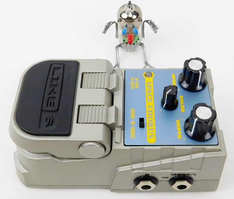 Line 6 Tone Core Space Chorus Guitar Effect Pedal + Top Zustand +