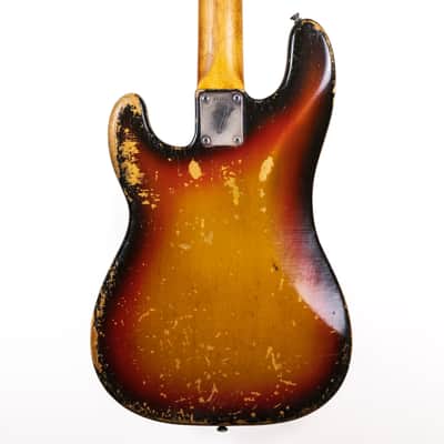 Fender 1966 Precision Bass, Sunburst image 6