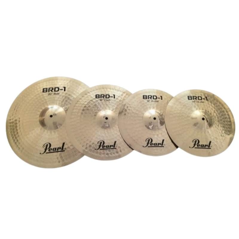 Pearl BRD-1 Cymbal Pack (14HH 16CR 20R) image 1