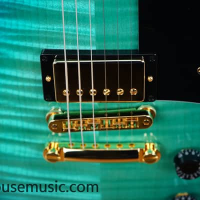 Gibson Custom Shop Dealer Select Les Paul Custom Figured – Opal Reef image 12
