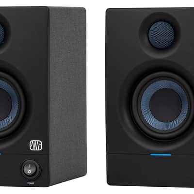 Pair Presonus Eris 3.5BT 2nd Gen 3.5" Studio Monitors Speakers w/Bluetooth+Mixer image 2