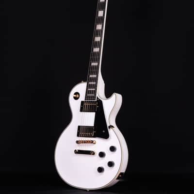 Epiphone Les Paul Custom, Alpine White (Premium Gig Bag Included) image 6
